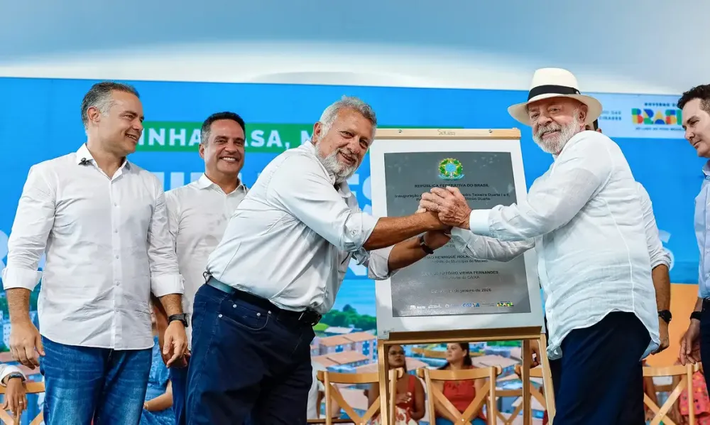 Presidente Luiz Inácio Lula da Silva durante cerimônia de entrega de Unidades Odontológicas Móveis e ambulâncias do Samu em Maceió (Foto - Ricardo Stuckert / PR)