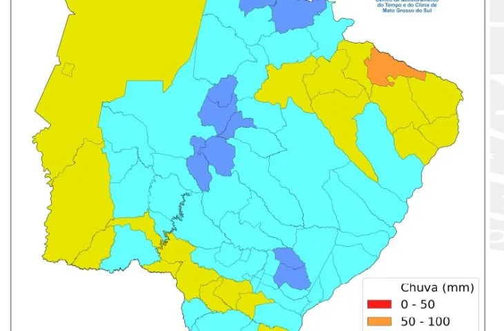 Monitoramento climático aponta irregularidade no regime de chuvas em Mato Grosso do Sul durante o mês de dezembro (Foto - Governo de Mato Grosso do Sul)