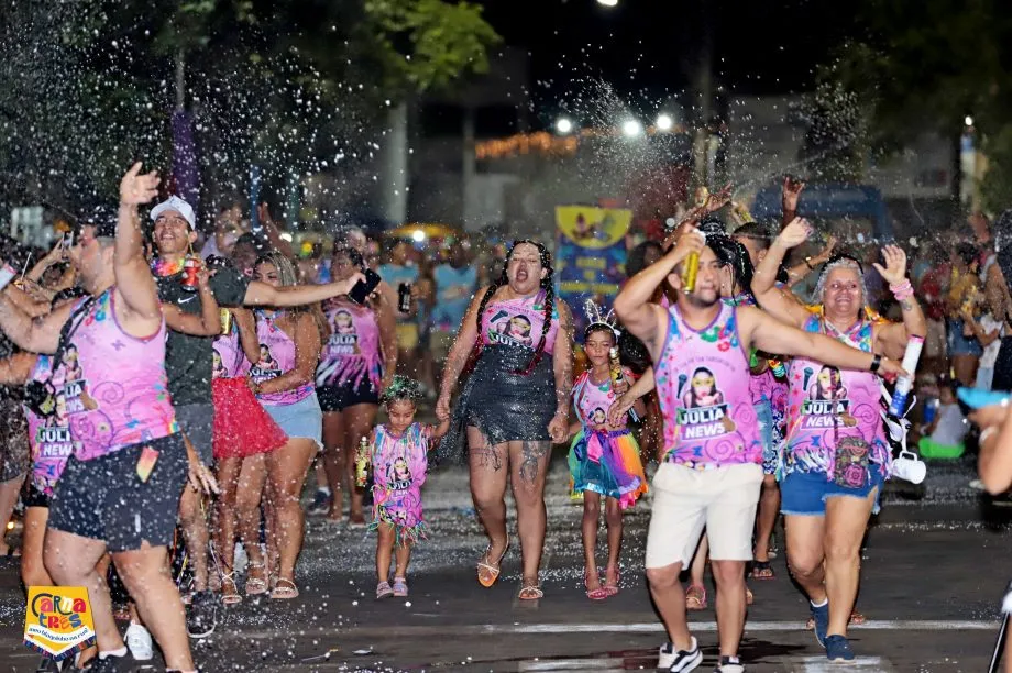 Orla da Lagoa Maior será o palco do CarnaTrês 2026, recebendo foliões de todas as idades para celebrar a tradição do “Meu Bloco na Rua”. (Foto: Divulgação / PMTL)