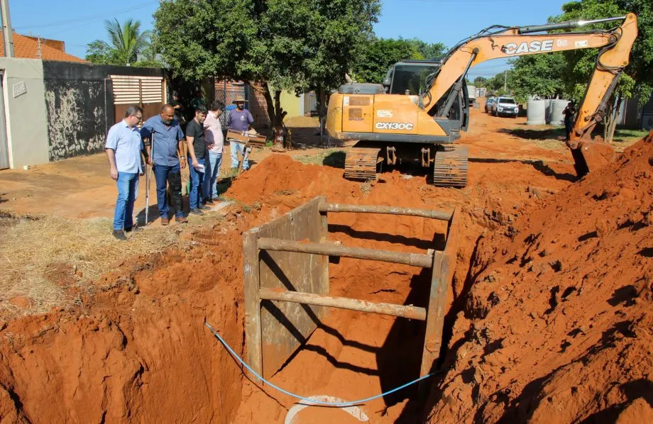 Obras de drenagem executadas pela SEINTRA melhoram o escoamento das águas pluviais e reduzem alagamentos em Três Lagoas (Foto – Prefeitura de Três Lagoas)