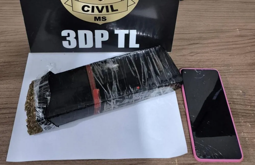 Polícia Civil apreende 715 g de maconha em apartamento no Novo Oeste em Três Lagoas