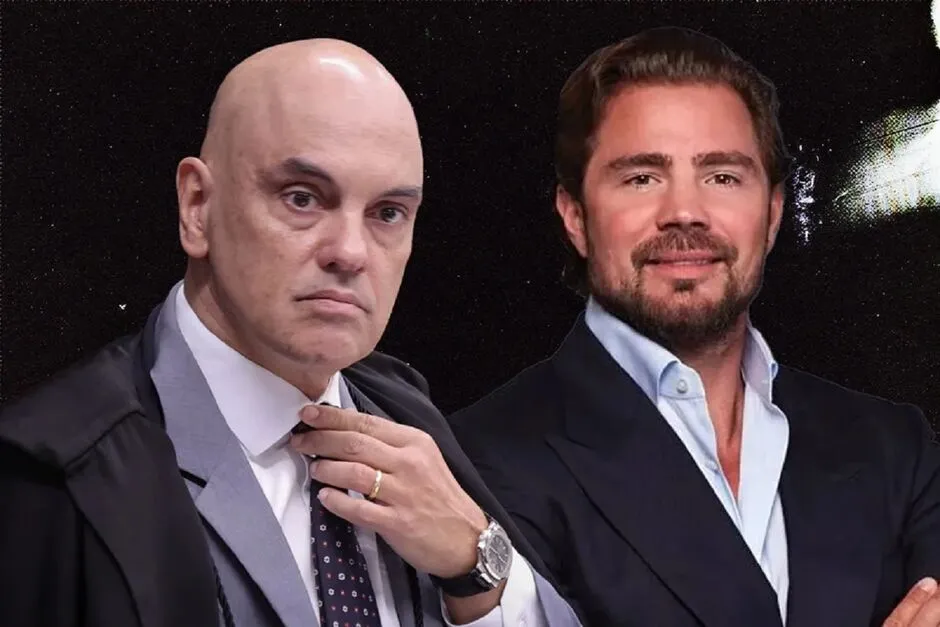 Mensagens analisadas pela Polícia Federal citam encontro entre Vorcaro e Alexandre de Moraes (Foto: reprodução)
