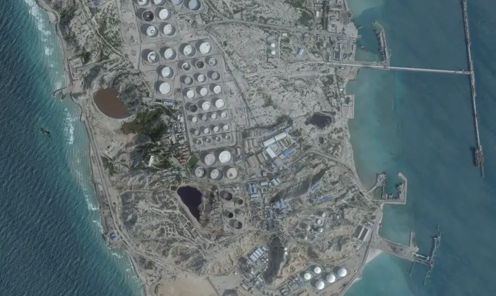 Ilha Kharg é responsável por cerca de 90% das exportações de petróleo do Irã (Foto: Valter Campanato / Agência Brasil)