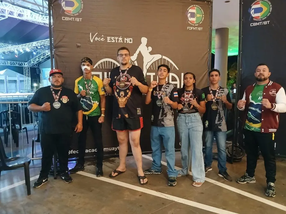 Atletas de Três Lagoas conquistam medalhas e se destacam em competição nacional de Muay Thai (Foto: divulgação / Prefeitura de Três Lagoas)