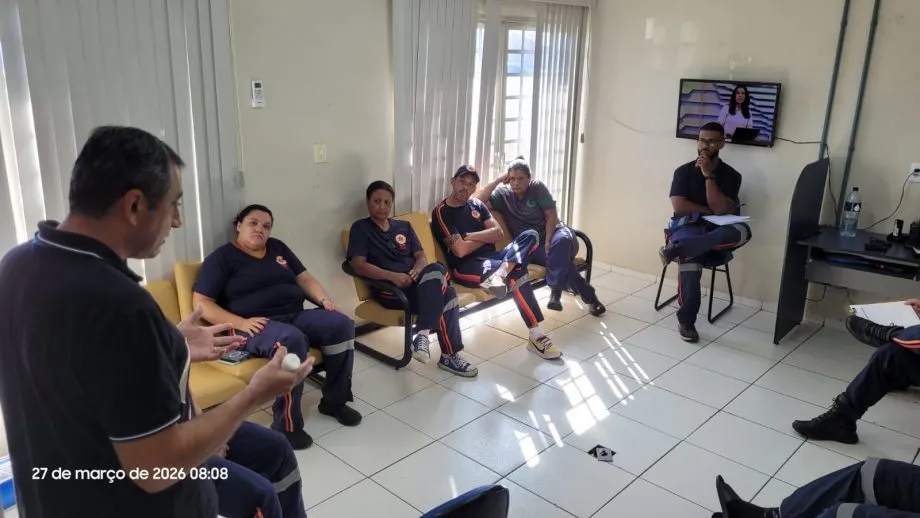 Projeto de Diálogos de Segurança promove treinamentos e fortalece prevenção entre servidores (Foto: divulgação / Prefeitura de Três Lagoas)