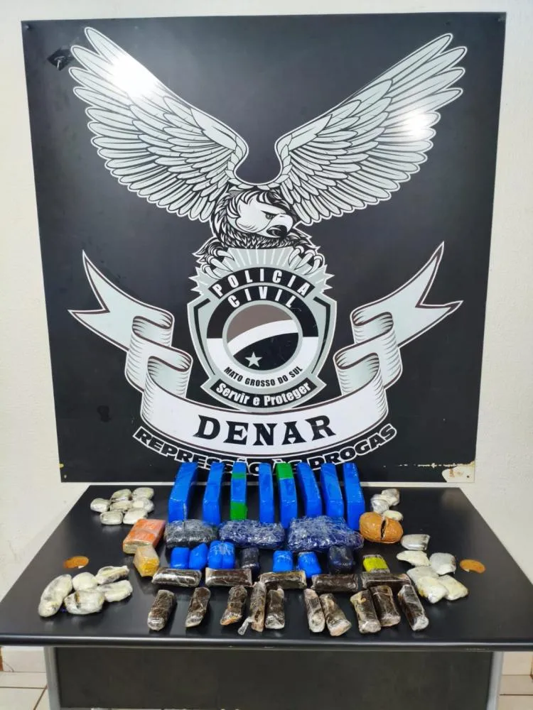 Polícia Civil apreende maconha enviada pelos Correios durante fiscalização na Capital (Foto: divulgação / Polícia Civil)