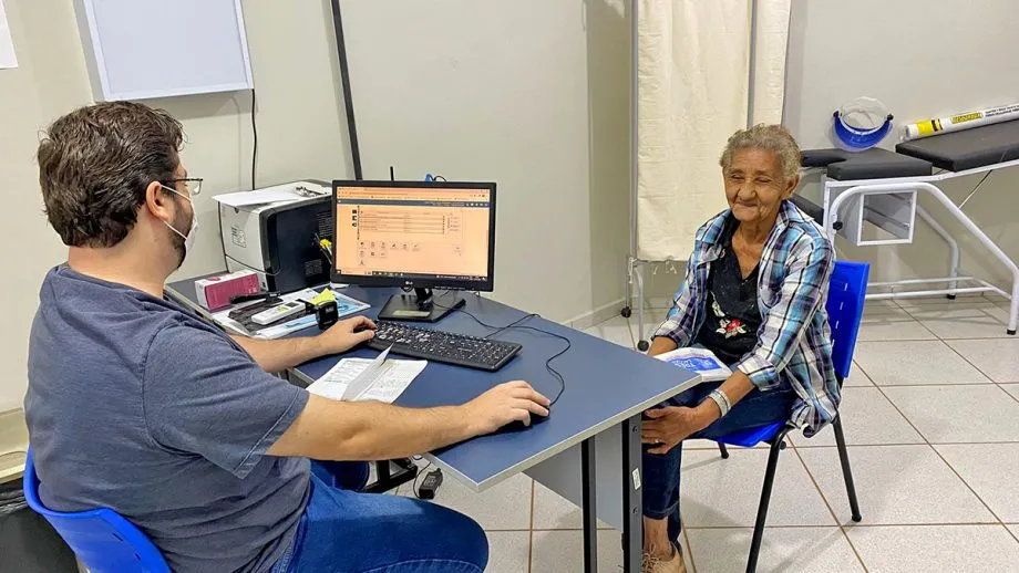 Secretaria de Saúde de Três Lagoas realiza exames e orientações para pacientes com diabetes e hipertensão. (Foto: Divulgação / Prefeitura de Três Lagoas)