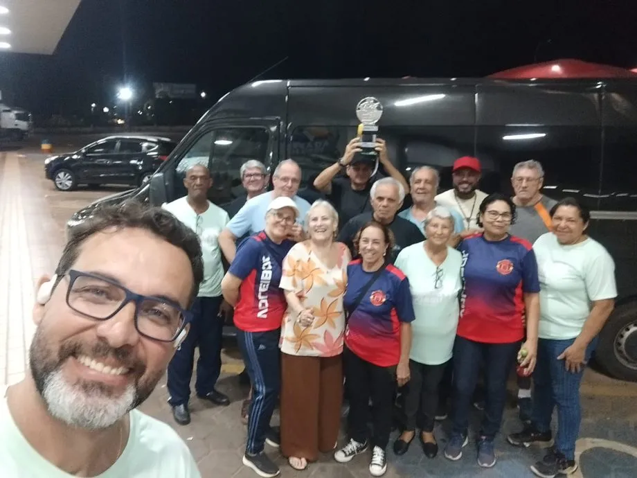 Atletas de Três Lagoas conquistam destaque na bocha durante Jogos da Melhor Idade em Ponta Porã/MS (Foto: divulgação / Prefeitura de Três Lagoas)