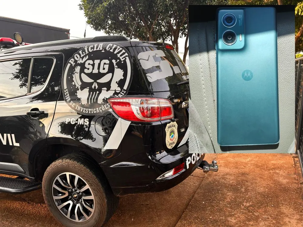 SIG recupera celular furtado em consultório e identifica adolescente por receptação em Três Lagoas