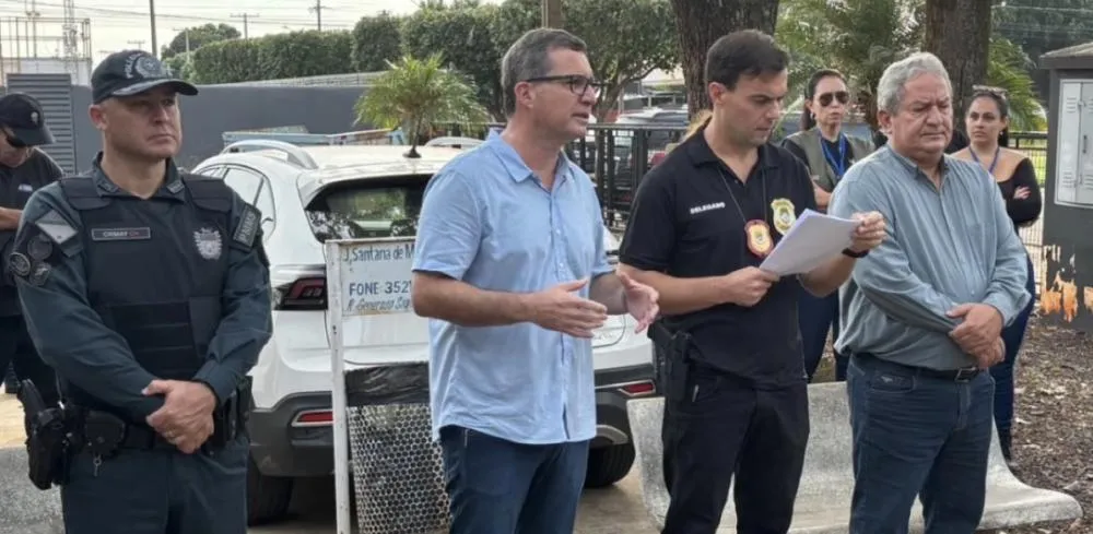 Operação integrada apreendeu cobre, drogas e prendeu evadido durante fiscalização em ferros-velhos de Três Lagoas (Foto: divulgação / Polícia Civil)