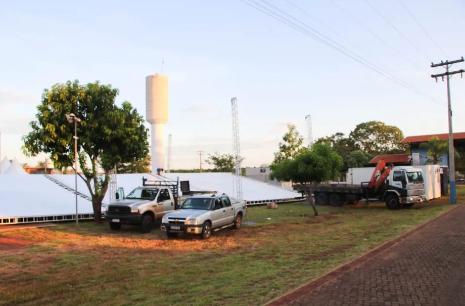 Balneário Municipal de Três Lagoas recebe preparação para o 15º Torneio de Pesca Esportiva (Foto: divulgação / Prefeitura de Três Lagoas)