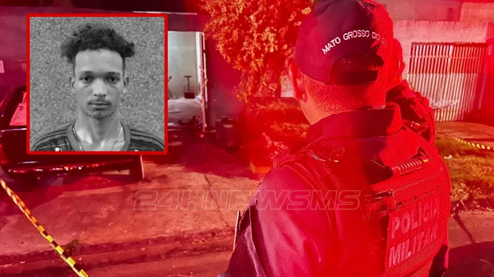 “Cabelinho” foi morto a tiros e adolescente ficou ferido após ataque em residência no bairro São Jorge em Três Lagoas (Foto: Eliton Chaves / 24h News MS)