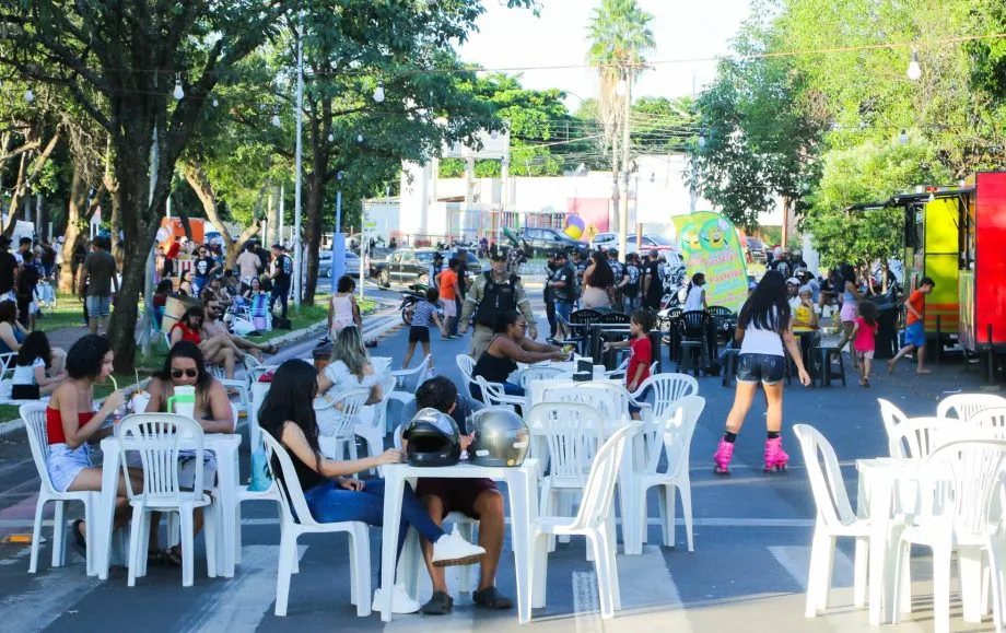 “A Rua é Nossa” reúne famílias e movimenta Lagoa Maior em Três Lagoas