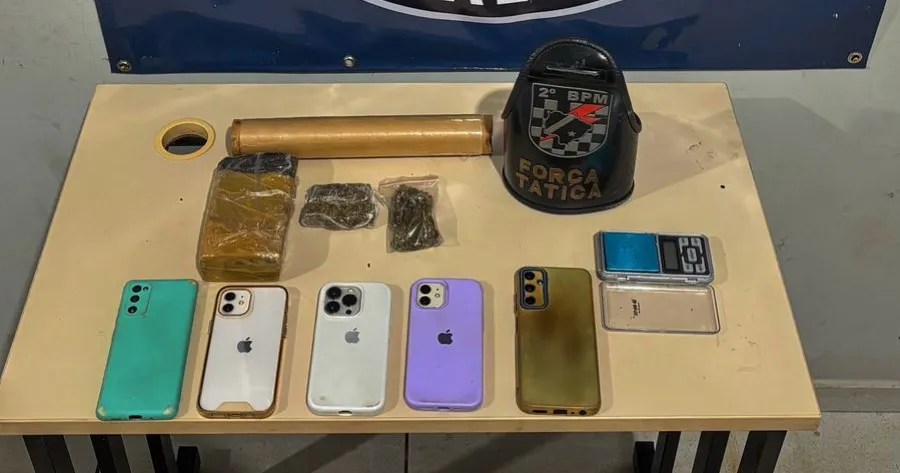 Força Tática prende trio e apreende mais de meio quilo de maconha no bairro Paranapunga em Três Lagoas