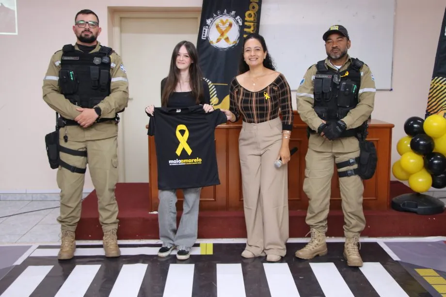 Campanha Maio Amarelo realiza palestra sobre segurança no trânsito para universitários em Três Lagoas (Foto: divulgação / Prefeitura de Três Lagoas)