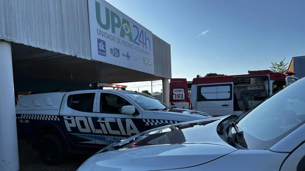 Jovem foi baleado após ser chamado no portão de residência na Vila Haro em Três Lagoas (Foto: Eliton Chaves / 24h News MS)