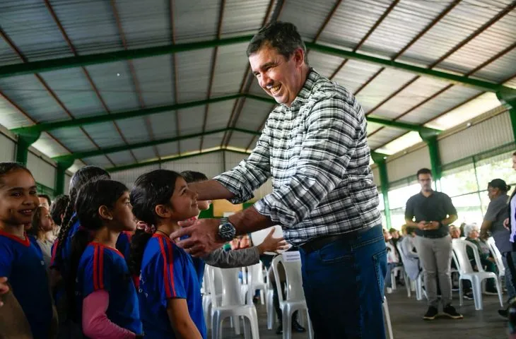 Mundo Novo celebrou 50 anos com entrega de obras e investimentos em educação, infraestrutura e saneamento (Foto: Bruno Rezende / Secom-MS)