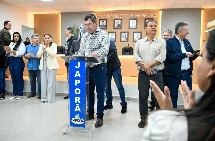Japorã avança em segurança pública e infraestrutura com novas obras autorizadas pelo Governo de MS