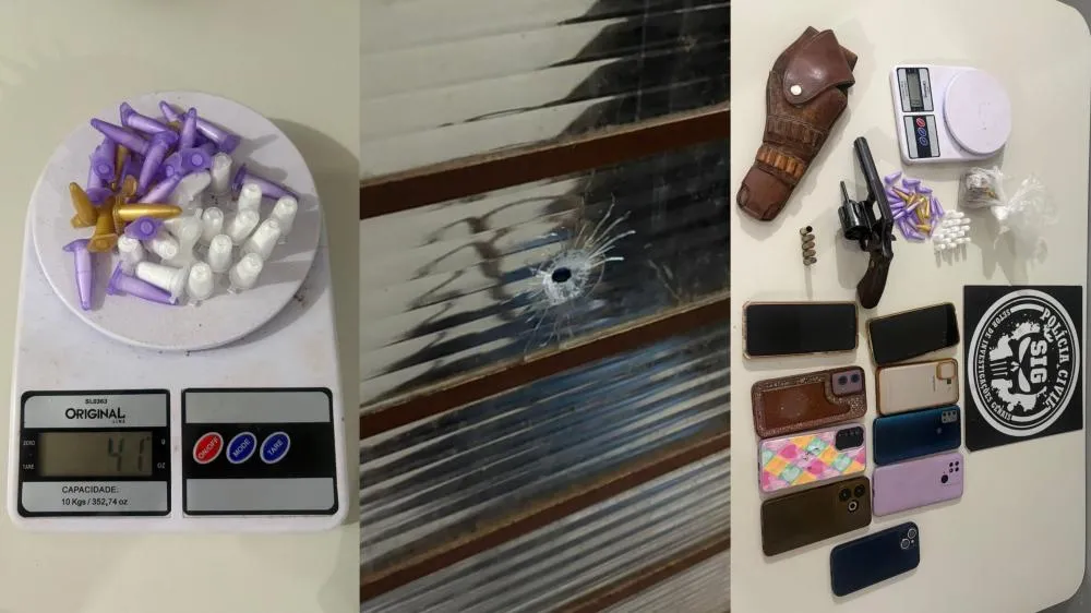 Companheiro de mulher alvo da Operação Cerco Integrado atira contra policiais no bairro Vila Piloto, em Três Lagoas, e acaba preso