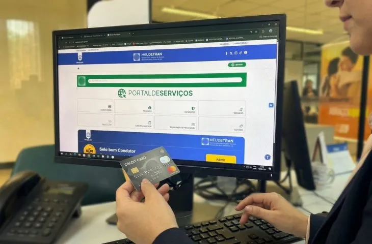 Portal Meu Detran já permite parcelamento online de serviços de habilitação em Mato Grosso do Sul (Foto: Robson Dantas / Detran-MS)