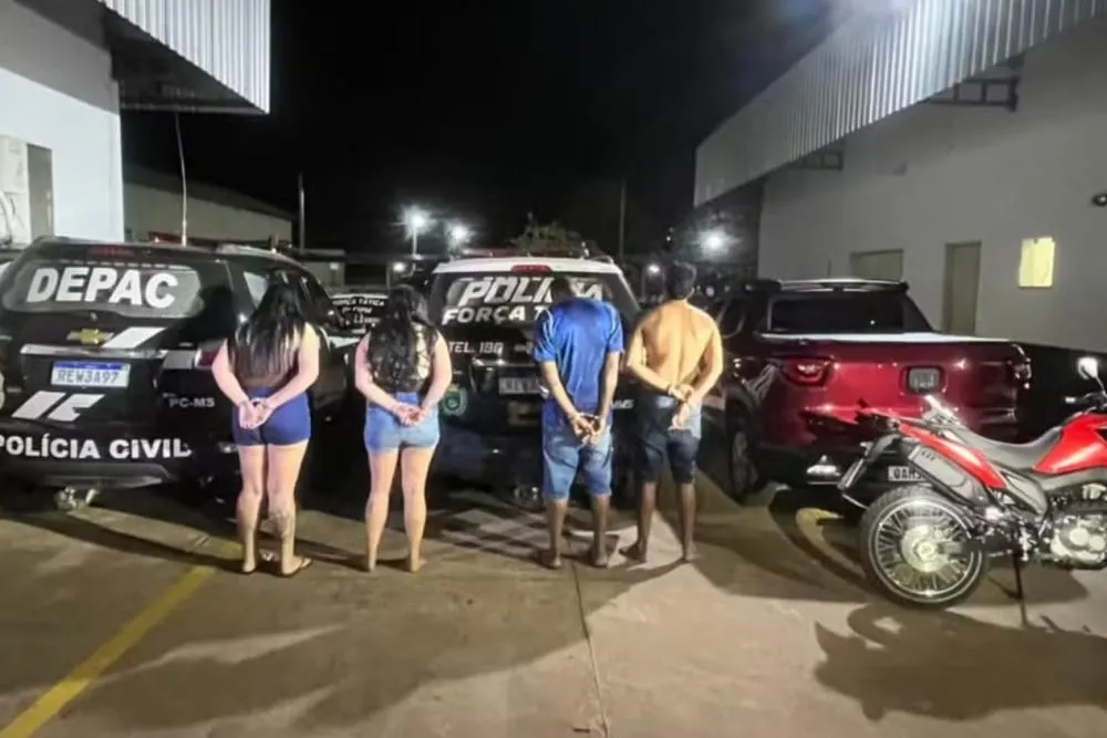 Ação integrada prende quatro suspeitos após ataque que matou criança no bairro Jardim Noroeste em Campo Grande