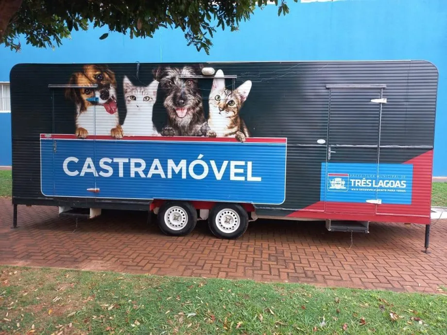 Castramóvel inicia nova etapa no bairro Interlagos com castração gratuita de cães e gatos em Três Lagoas