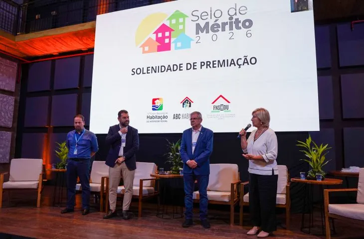 Agehab-MS recebeu prêmio nacional durante Fórum Nacional de Habitação de Interesse Social realizado em Recife (Foto: Divulgação)