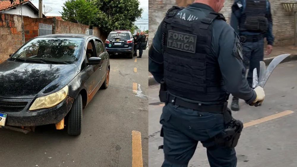 Após chamar vizinho de “corno”, homem ameaça vítima de morte, rouba veículo e acaba preso em Três Lagoas