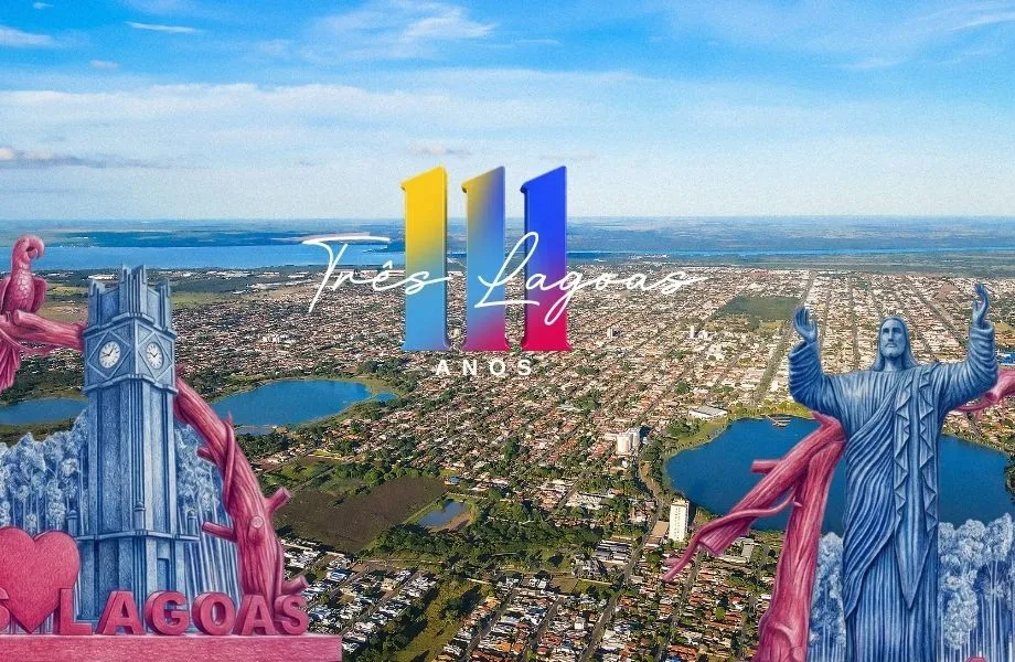 Três Lagoas celebra 111 anos com entregas, homenagens, obras, esporte e investimentos