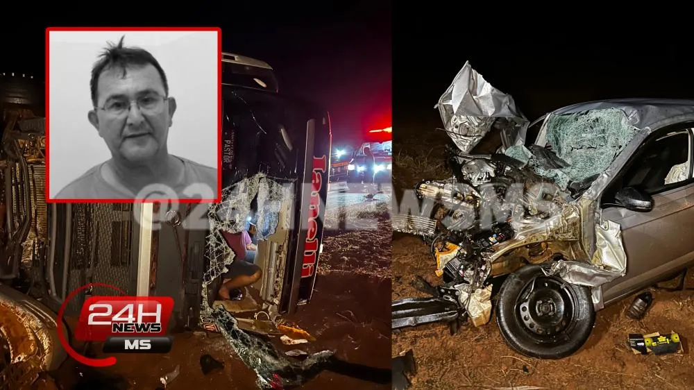 Após nove dias internado, motorista morre em hospital de Campo Grande após acidente com carreta boiadeira na BR-262 em Três Lagoas