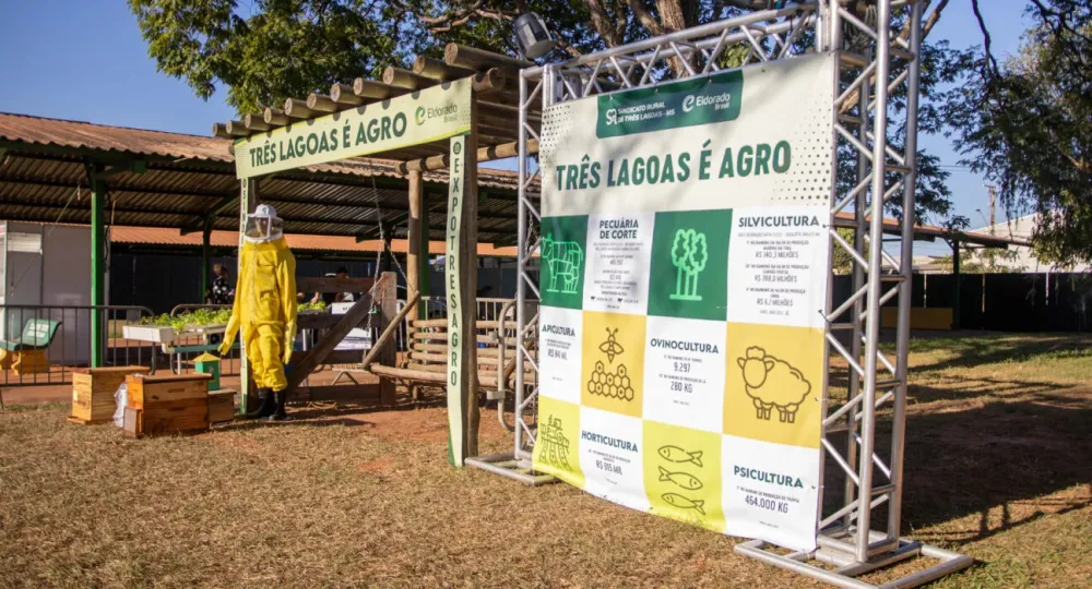 Maior vitrine do agro regional, Expotrês começa nesta quarta-feira em Três Lagoas