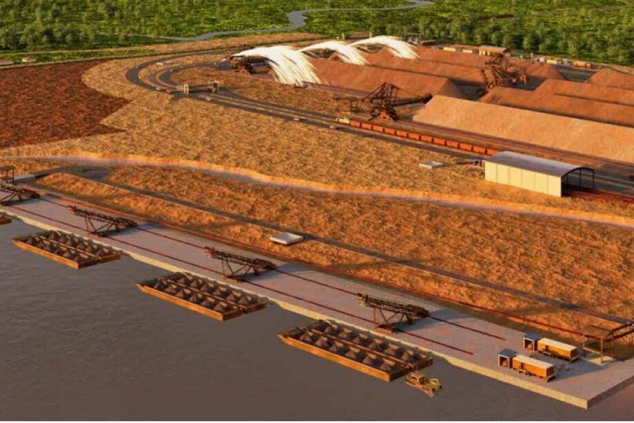 Projeto de R$ 1,9 bilhão prevê ampliar porto de minério e fortalecer exportações em Corumbá