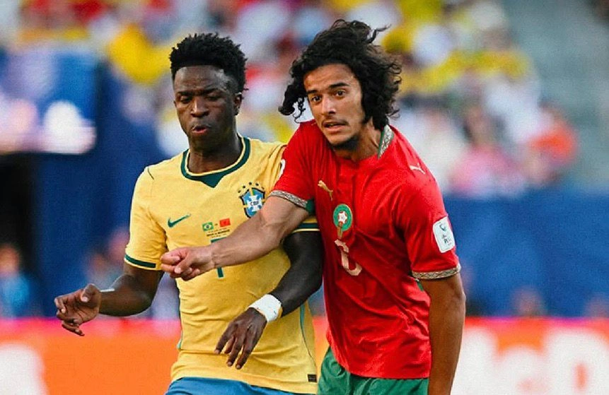 Vini Jr. marca golaço, mas Brasil apenas empata com Marrocos na estreia da Copa
