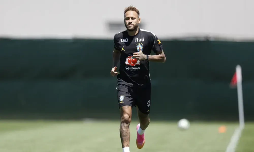 Neymar é cortado do jogo contra o Haiti para acelerar recuperação e segue em Nova Jersey