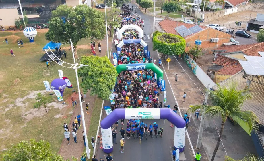 Treinão da Corrida dos Poderes será realizado no Balneário Municipal de Três Lagoas neste sábado. (Foto: Divulgação / Prefeitura de Três Lagoas)