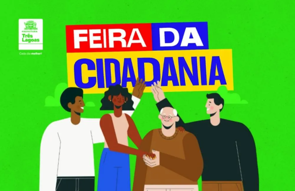 Confira os serviços disponíveis na 1ª Feira da Cidadania no bairro Novo Oeste, em Três Lagoas