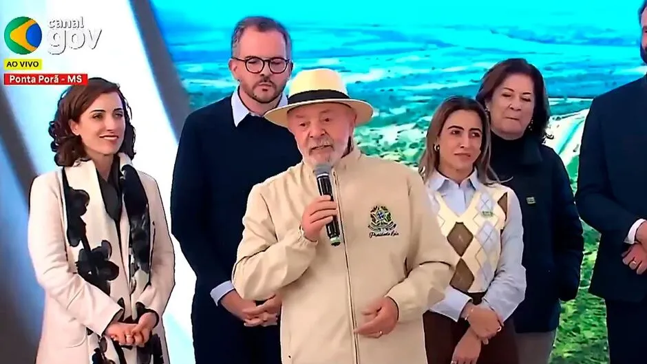 Presidente Lula cumpriu agenda em Três Lagoas e Ponta Porã, com anúncios de investimentos e entregas em Mato Grosso do Sul. (Foto: Canal Gov)