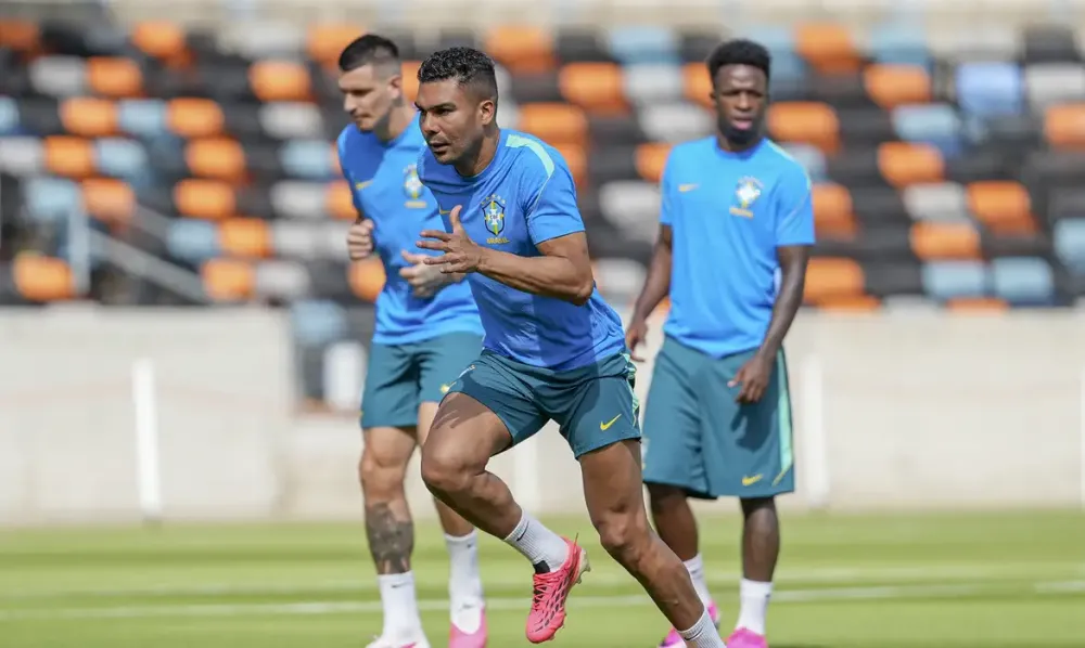 Seleção Brasileira realizou neste domingo (28) o último treinamento antes do confronto decisivo contra o Japão pela Copa do Mundo de 2026. (Foto: Rafael Ribeiro/CBF)