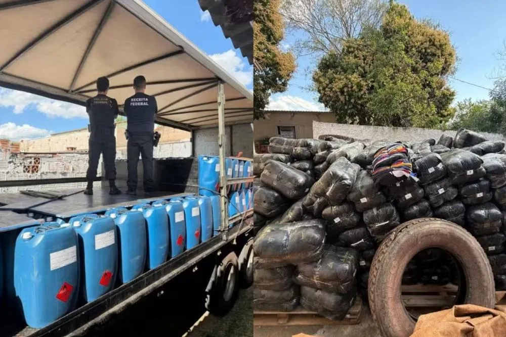 Insumo capaz de produzir 22 toneladas de cocaína é apreendido na fronteira com a Bolívia