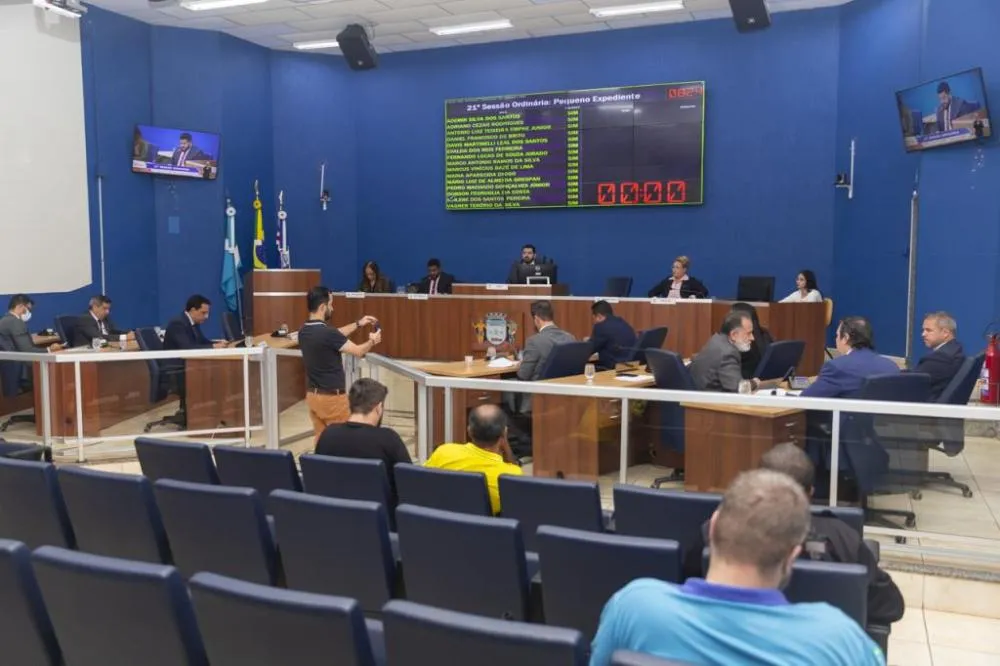 Vereadores aprovaram durante a 21ª sessão ordinária a criação da CAISAN e do COMSEA, órgãos voltados ao fortalecimento das políticas de Segurança Alimentar e Nutricional em Três Lagoas. (Foto: Gabriela Fernandes/Câmara Municipal)