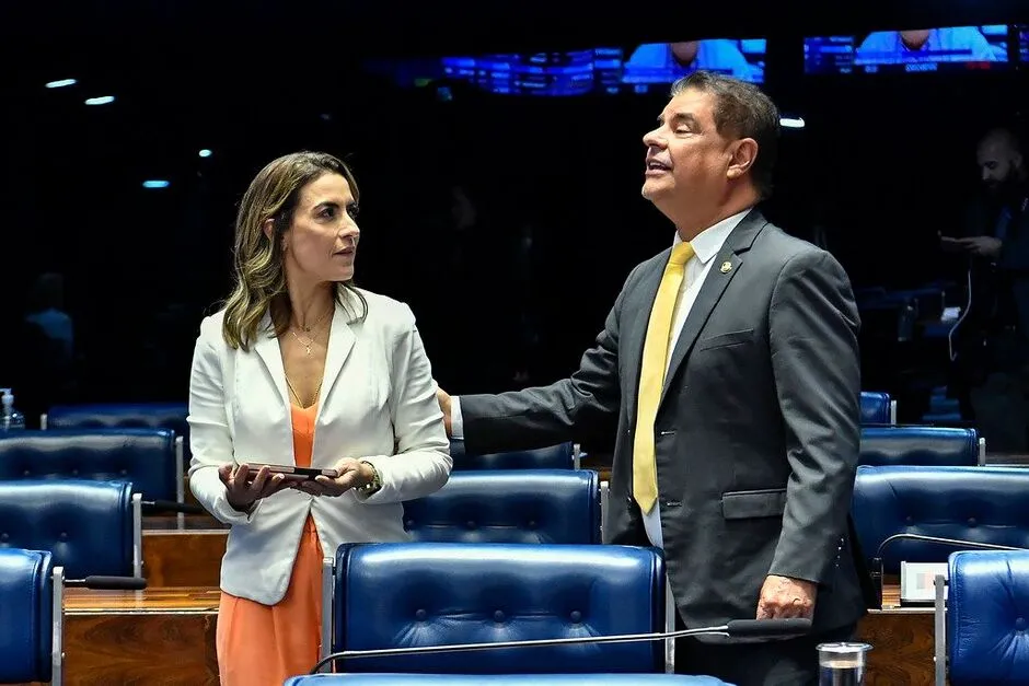 Levantamento analisou os perfis de Nelsinho Trad, Soraya Thronicke e Tereza Cristina e apontou diferenças na qualidade da audiência e no engajamento dos senadores nas redes sociais. Foto: Waldemir Barreto/Agência Senado