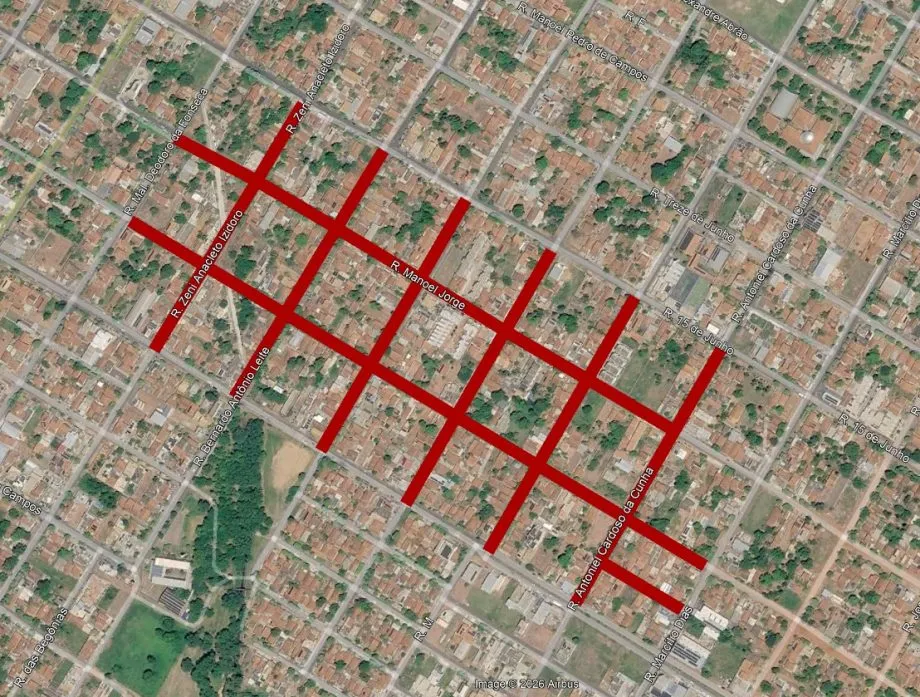 Nova etapa de recapeamento contemplará o Bairro Santa Rita I a partir desta quinta-feira. (Foto: Prefeitura de Três Lagoas)