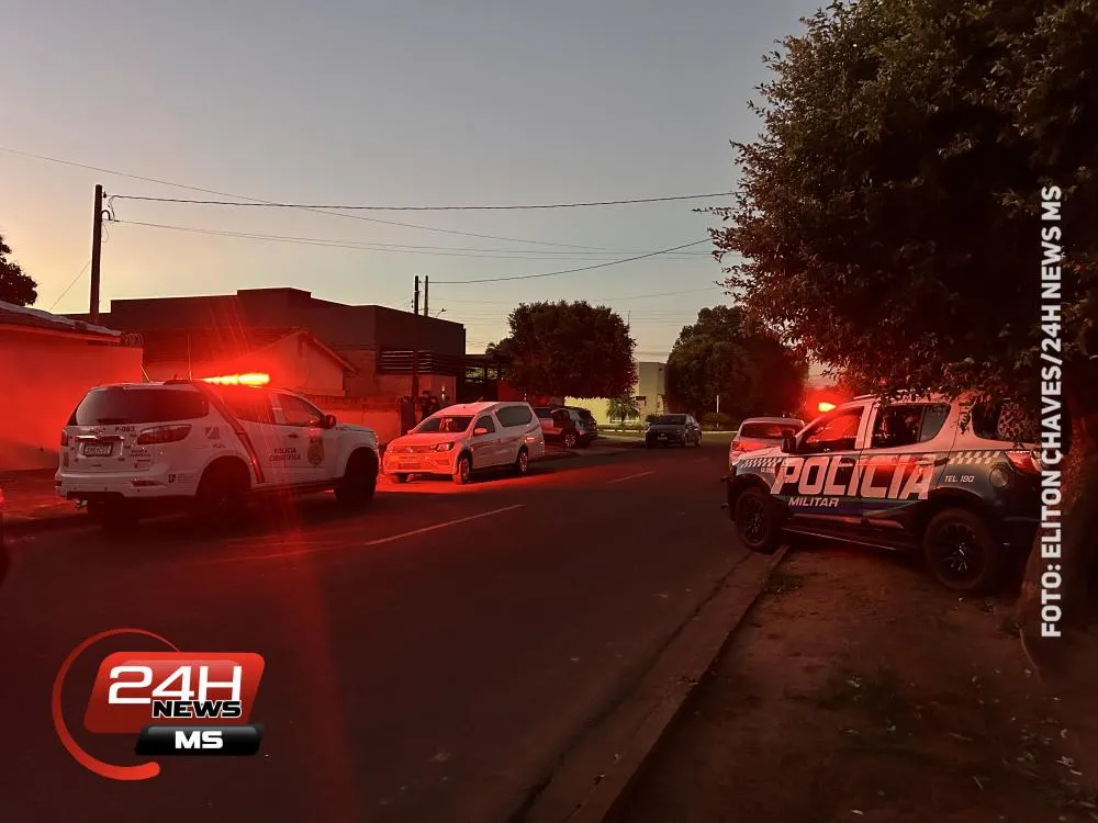 Polícia Civil investiga morte de homem encontrado dentro de casa com tiro no queixo, no bairro Interlagos, em Três Lagoas
