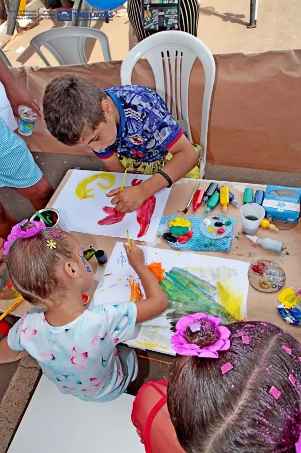 Colônia de Férias Cultural da SETURC terá brincadeiras, cinema, karaokê e diversas atividades gratuitas para crianças em Três Lagoas. (Foto: Prefeitura de Três Lagoas)