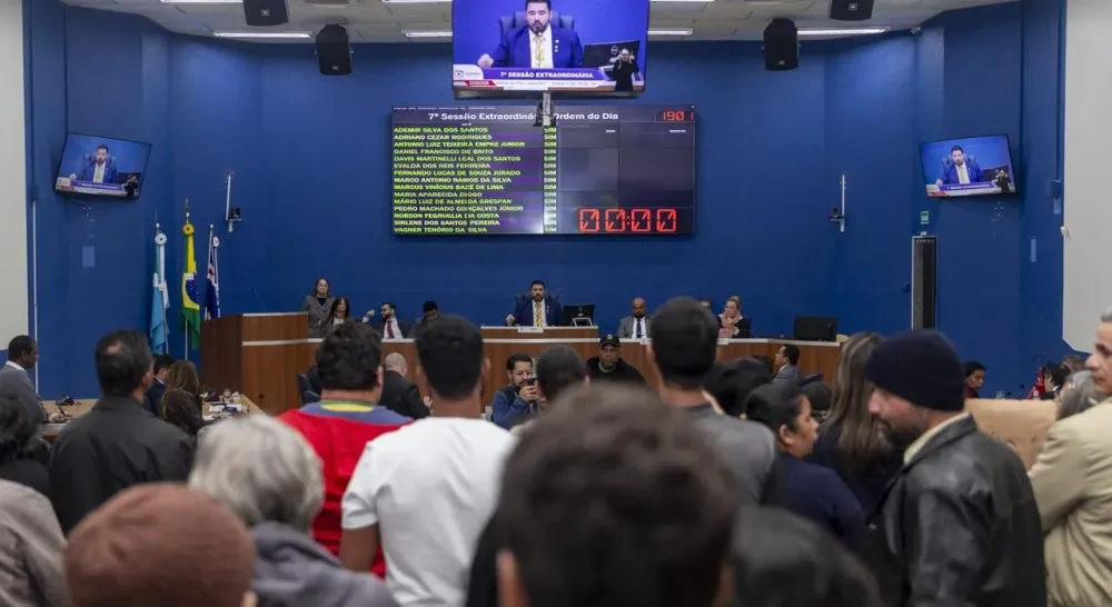 Vereadores defenderam reforço na segurança pública e a implantação de câmeras de videomonitoramento em Três Lagoas. (Foto: Câmara Municipal de Três Lagoas)