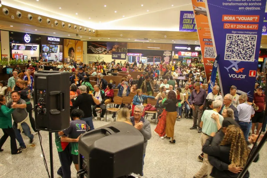 Jogos da Melhor Idade começam em Três Lagoas com campanhas solidária e de incentivo ao comércio