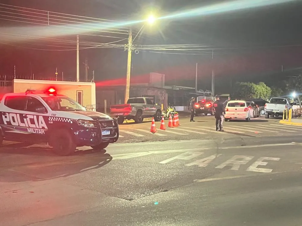 Policia Militar e DEPTRAN realizam operação para reforçar segurança no trânsito em Três Lagoas