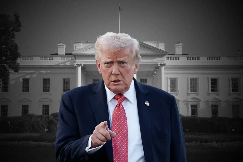 Donald Trump afirmou que os Estados Unidos voltaram a atacar alvos iranianos durante a nona noite consecutiva de ofensivas militares. (Foto: Arte/Metrópoles)