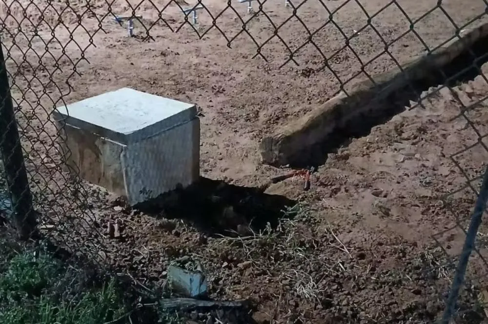 Três detentos foram resgatados durante invasão ao Centro Penal Agroindustrial da Gameleira, em Campo Grande. (Foto: Reprodução)
