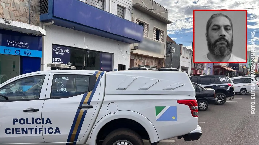 Marcos Aparecido Melo de Souza foi encontrado morto em apartamento na Rua Paranaíba em Três Lagoas (Foto: 24h News MS)